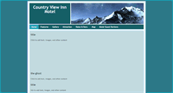Desktop Screenshot of countryviewinn.net
